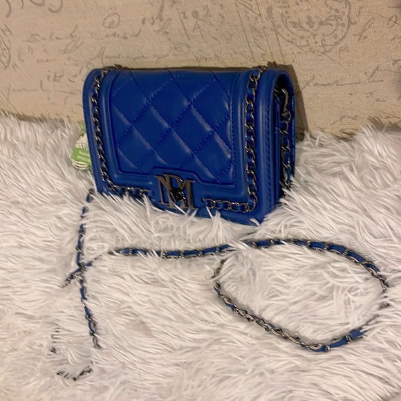 Badgley Mischka Bags Nwt Badgley Mischka Beautiful Blue Small